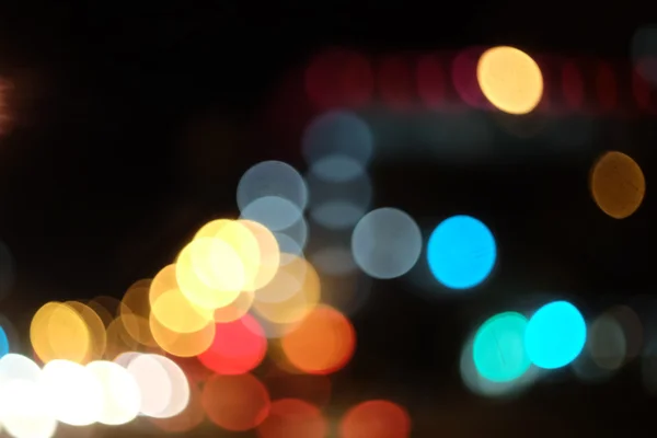 Kleurrijke bokeh achtergrond achtergrond met intreepupil lichten. — Stockfoto