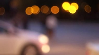 Bulanık sokak görünümü