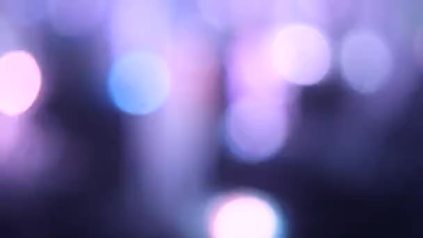 Βιολετί ροζ θολή φόντο όμορφη στο σκοτάδι — Αρχείο Βίντεο