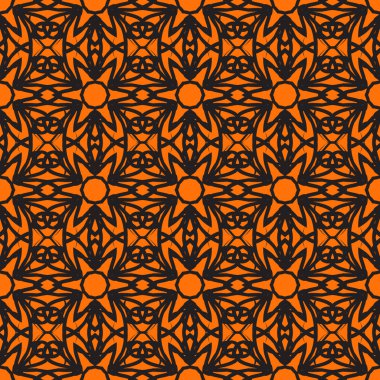 Sorunsuz zarif süs stilize çiçek desen tasarım duvar kağıtları için