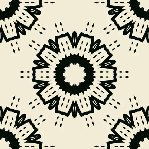 Mandala stylisé Imprimer . — Image vectorielle