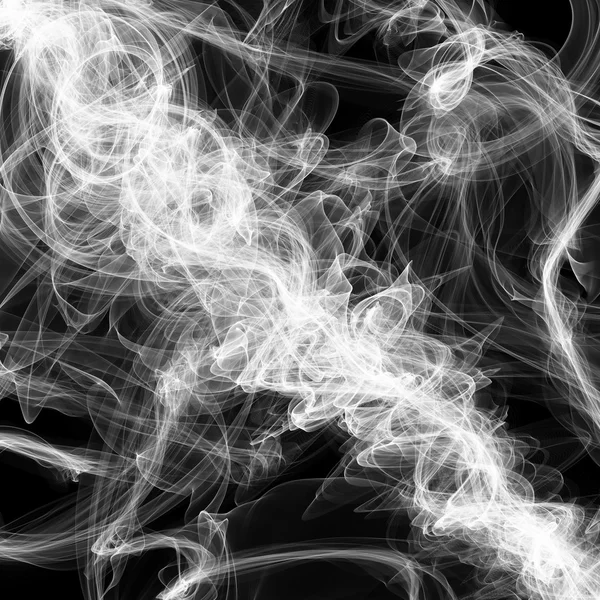Fumaça no fundo escuro — Fotografia de Stock