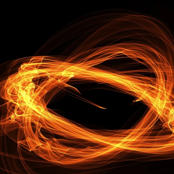 Circles of fire — Stock Photo, Image