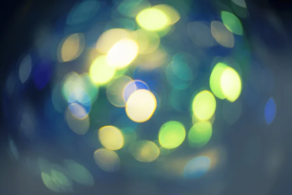 ヴィンテージ色クリスマスぼかし背景のトーンのグリーンと azure — ストック写真