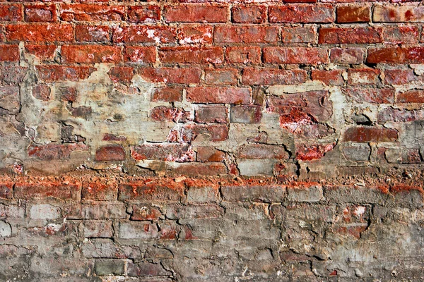 Roter Backsteinmauer Hintergrund — Stockfoto