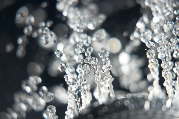 Gotas de agua levitaton macro — Foto de Stock