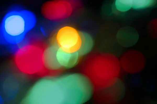 Abstraktní barva pozadí bokeh — Stock fotografie