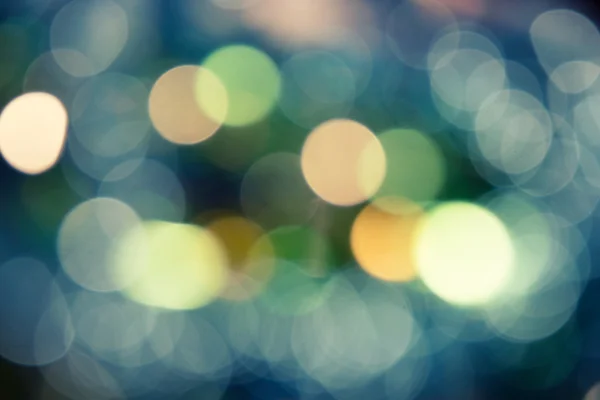 Golden and green bokeh background — Stock Photo, Image