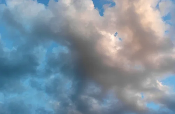 Beautiful Evening Sky Clouds — Stock Photo, Image