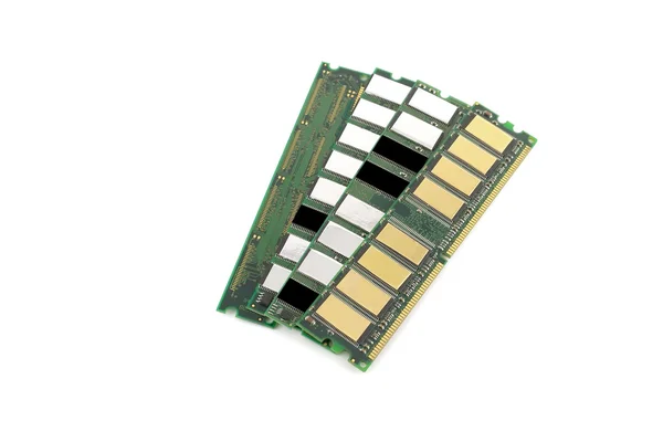 Memory chips for computer — Stock Photo, Image