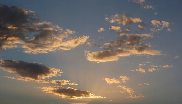 Dramatic evening sky — Stock Photo, Image