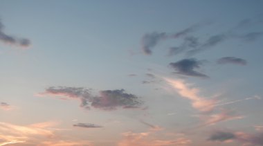 güzel gökyüzü akşam