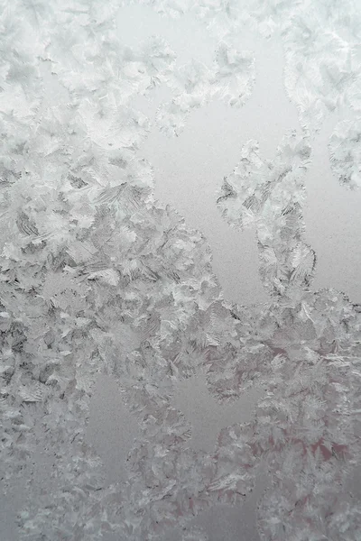 抽象的なテクスチャ、パターン ウィンドウの霜 — ストック写真