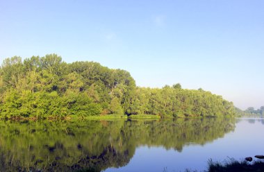 Güzel yaz manzarası