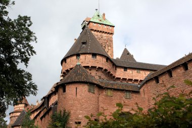 Chateau du haut-Königsbourg, alsace, Fransa