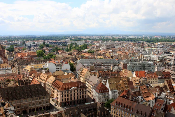 Vista de Estrasburgo, Alsacia, Francia — Foto de Stock
