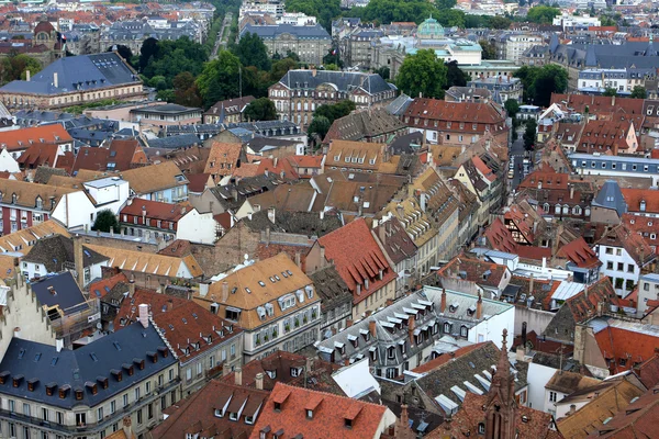 Vista de Estrasburgo, Alsacia, Francia — Foto de Stock