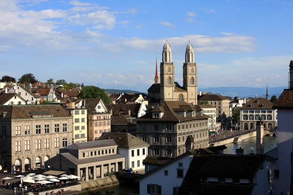 Vista de zurique — Fotografia de Stock