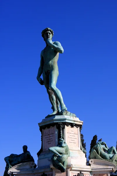 David statue, Piazzale Michelangelo — Zdjęcie stockowe