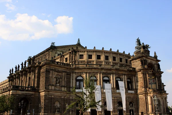 Semper Opera, Dresden — Stok fotoğraf