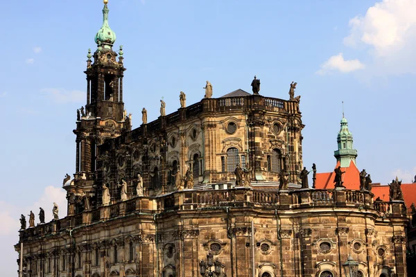 Dresden cathedral, Duitsland — Stockfoto