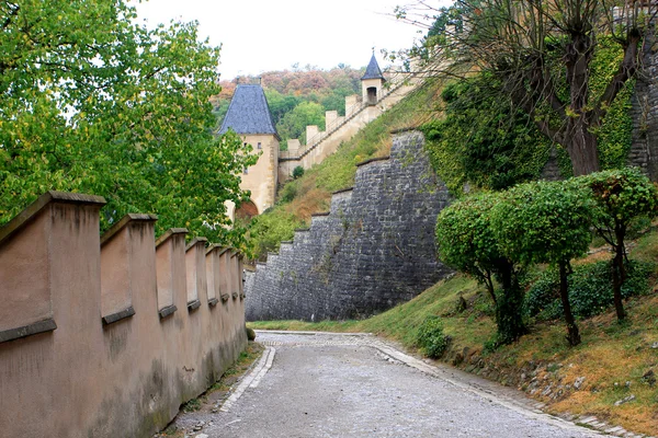 Karlstejn Castle, Czech Republic — Stock Photo, Image