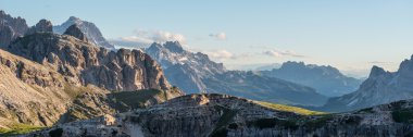 Tre Cime di Lavaredo. Dolomites alps. İtalya