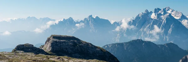 Tre Cime di Lavaredo. Alpy Dolomity. Włochy — Zdjęcie stockowe