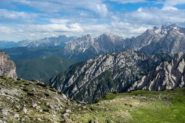 트 레 Cime 디 Lavaredo Dolomites의 알프스 이탈리아 — 스톡 사진