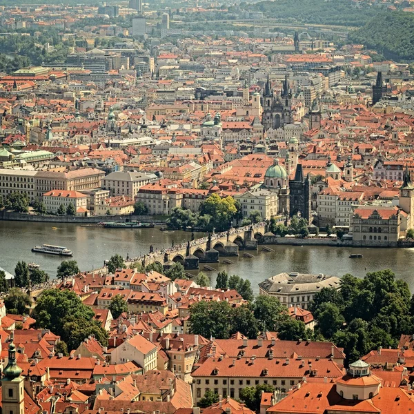 Prag, Karlsbron — Stockfoto