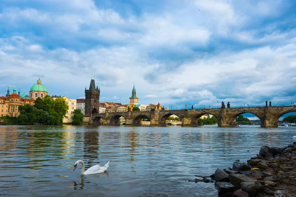 Praga, Puente de Carlos — Foto de Stock