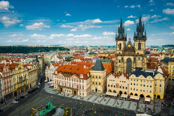 Visa på prague — Stockfoto