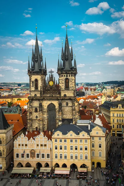 Visa på prague — Stockfoto