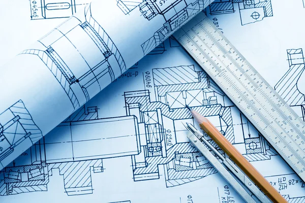 Dessin industriel Images De Stock Libres De Droits