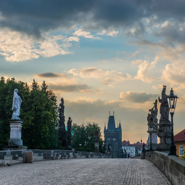 Prague ,Charles bridge — Stock Photo, Image