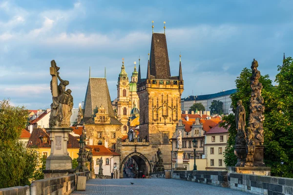 Praga, Ponte Carlo — Foto Stock