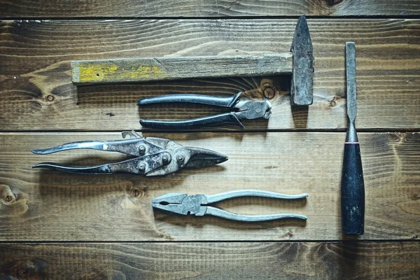 Die alten Werkzeuge — Stockfoto
