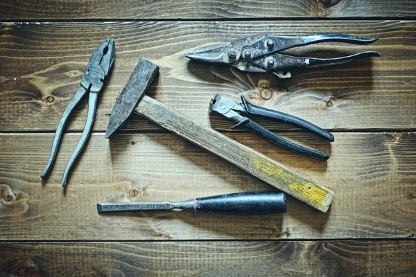 De oude tools — Stockfoto