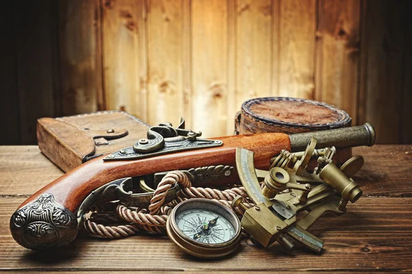 Vintage marine still life — Stock Photo, Image