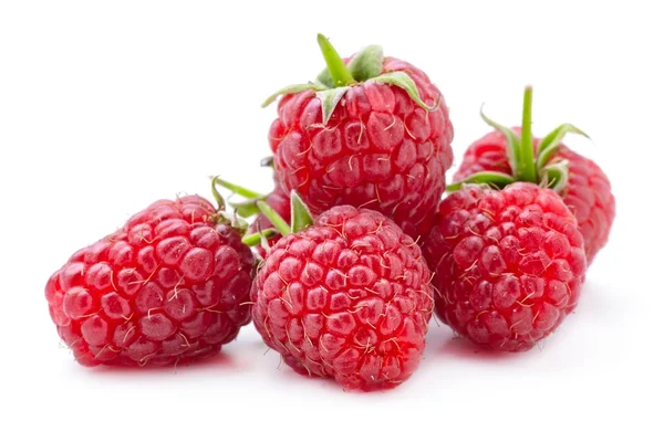 Raspberry on white — Stock Photo, Image