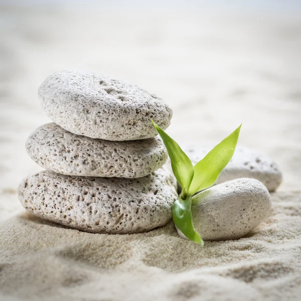 Las piedras zen — Foto de Stock