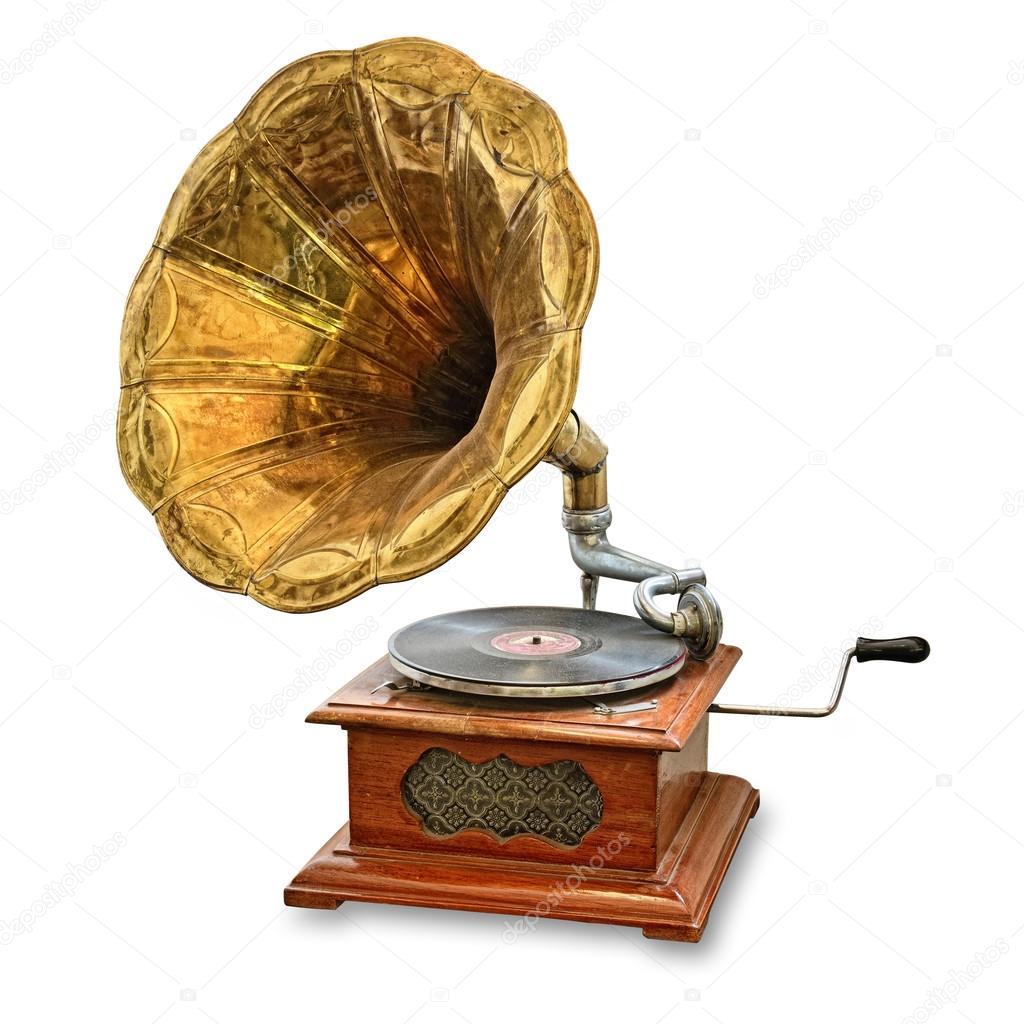 the old gramophone