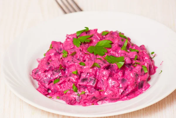 Beet salad — Stock Photo, Image