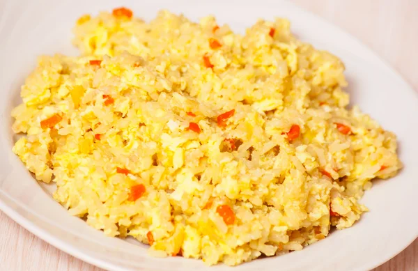 Fried rice with egg — Stock Photo, Image