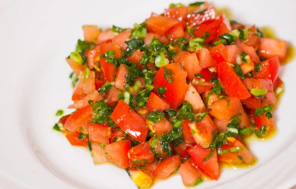 Salade de tomates fraîches — Photo