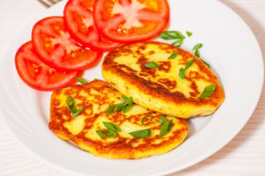 kızarmış patates pancakes