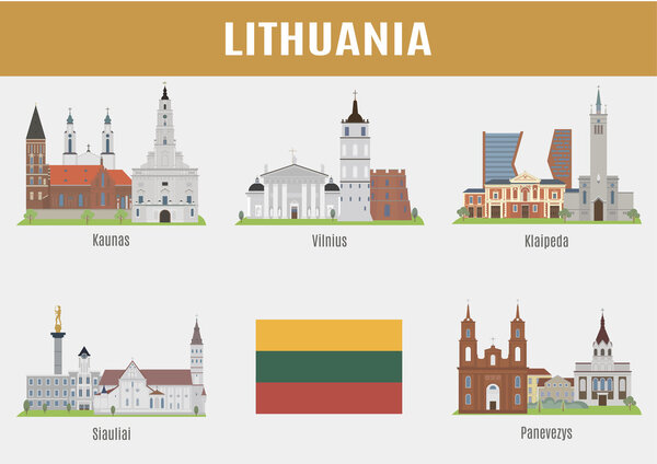 Famous Places Lithuanian cities