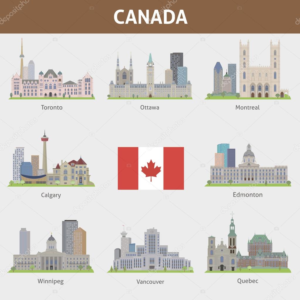 Cities in Canada