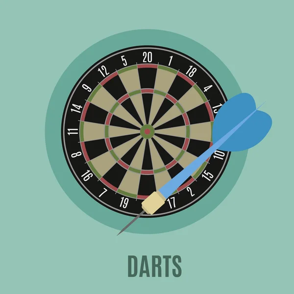 Darts — Stock Vector