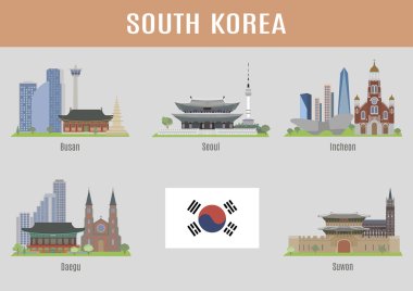 Güney Kore ülkesindeki şehirler